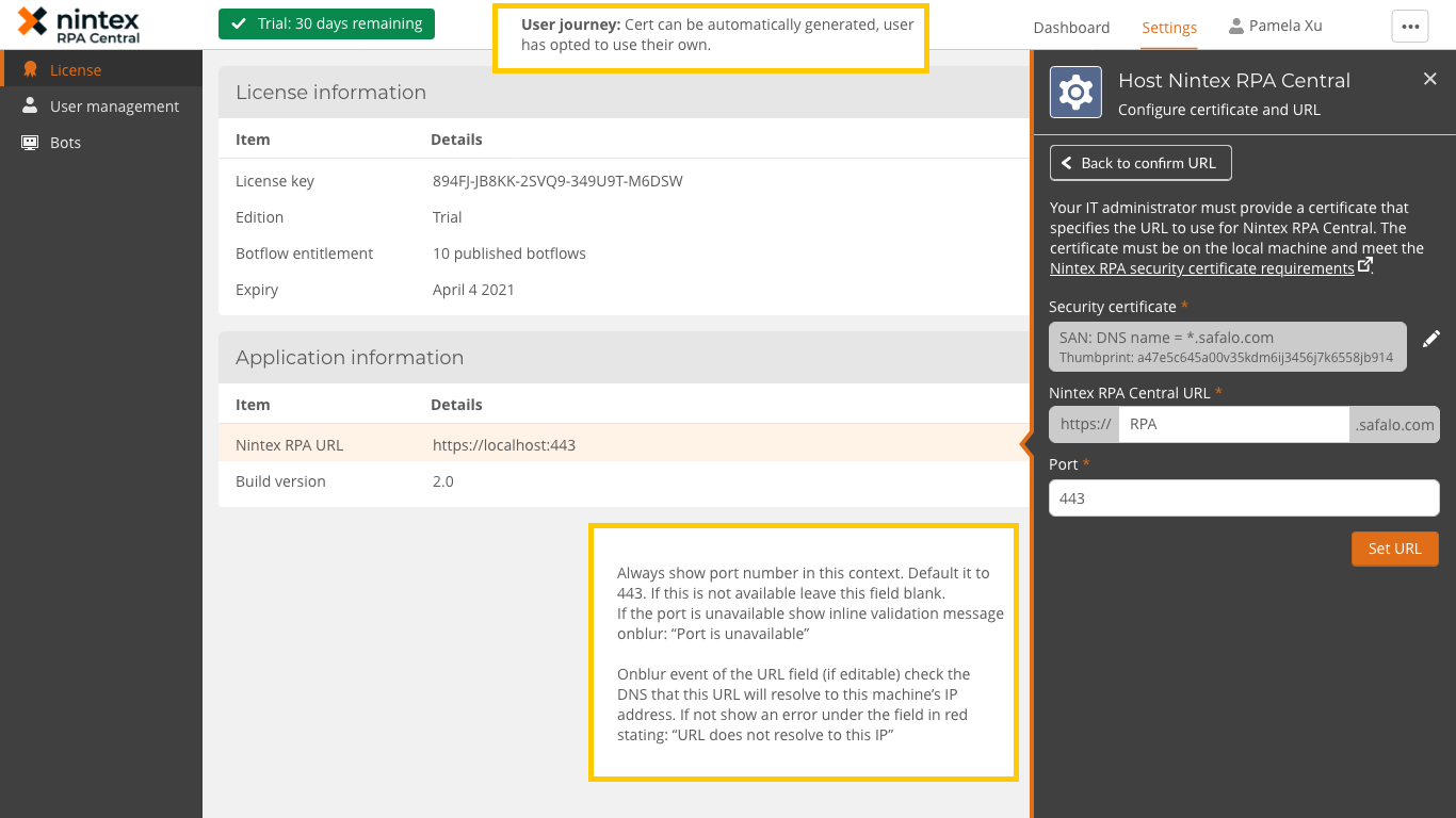 Image of an expanded My Nintex page for end users could look in a unified Nintex product.